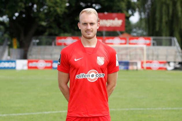 15 07 2021, Wilhelm Langrehr Stadion, Garbsen, 3 Liga, TSV Havelse team photo and portrait appointment, in picture Julius Dueker 9, Havelse TSV Havelse