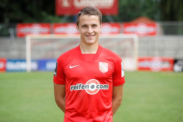 15 07 2021, Wilhelm Langrehr Stadion, Garbsen, 3 Liga, TSV Havelse team photo and portrait appointment, in picture Niklas Teichgraeber 13, Havelse TSV Havelse