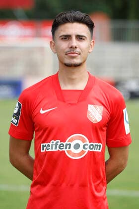 15 07 2021, Wilhelm Langrehr Stadion, Garbsen, 3 Liga, TSV Havelse team photo and portrait appointment, in picture Nikos Elfert 15, Havelse TSV Havelse