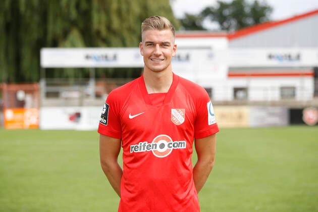 15 07 2021, Wilhelm Langrehr Stadion, Garbsen, 3 Liga, TSV Havelse team photo and portrait appointment, in picture Tobias Foelster 20, Havelse TSV Havelse
