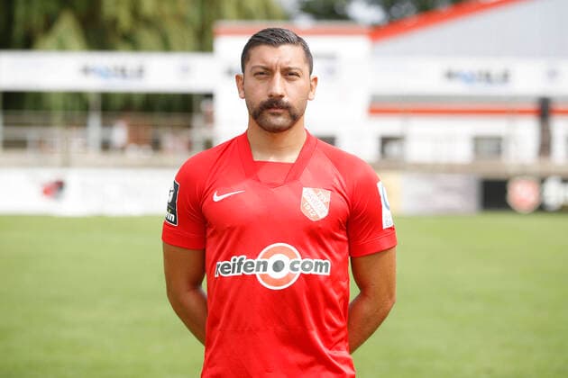 15 07 2021, Wilhelm Langrehr Stadion, Garbsen, 3 Liga, TSV Havelse team photo and portrait appointment, in picture Denis Kina 21, Havelse TSV Havelse
