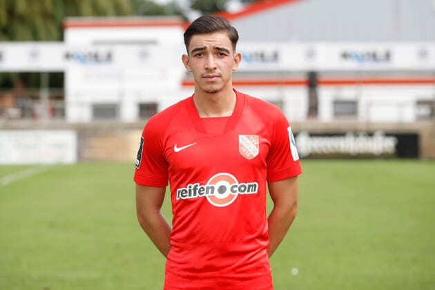 15 07 2021, Wilhelm Langrehr Stadion, Garbsen, 3 Liga, TSV Havelse team photo and portrait appointment, in picture Julian Rufidis 28, Havelse TSV Havelse