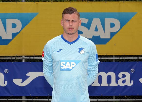Luca Philipp , TSG 1899 Hoffenheim Porträttermin TSG 1899 Hoffenheim 2021 2022 Zuzenhausen, GER, 15 07 2020 ,Football 1 Bundesliga 2021 2022 Editorial use only