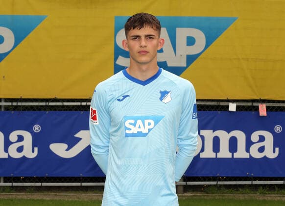 Nahuel Noll , TSG 1899 Hoffenheim Porträttermin TSG 1899 Hoffenheim 2021 2022 Zuzenhausen, GER, 15 07 2020 ,Football 1 Bundesliga 2021 2022 Editorial use only