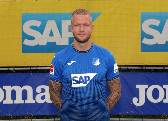 Kevin Vogt Hoffenh , TSG 1899 Hoffenheim Porträttermin TSG 1899 Hoffenheim 2021 2022 Zuzenhausen, GER, 15 07 2020 ,Football 1 Bundesliga 2021 2022 Editorial use only