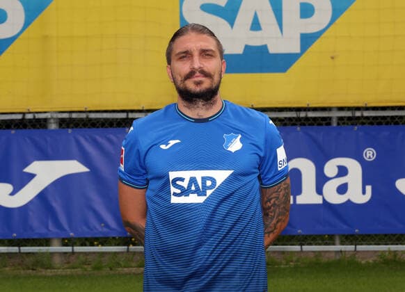 Konstantinos Stafylidis , TSG 1899 Hoffenheim Porträttermin TSG 1899 Hoffenheim 2021 2022 Zuzenhausen, GER, 15 07 2020 ,Football 1 Bundesliga 2021 2022 Editorial use only