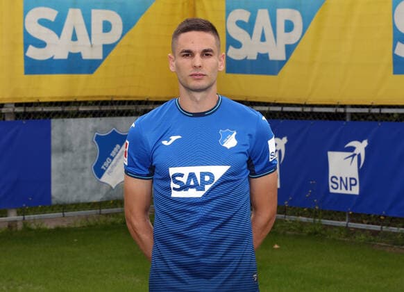 Mijat Gacinovic , TSG 1899 Hoffenheim Porträttermin TSG 1899 Hoffenheim 2021 2022 Zuzenhausen, GER, 15 07 2020 ,Football 1 Bundesliga 2021 2022 Editorial use only