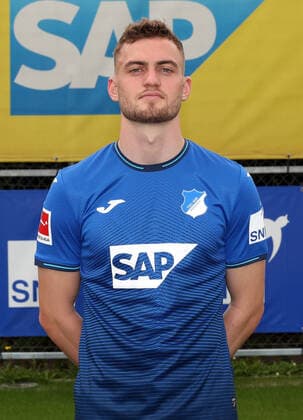 Jacob Bruun Larsen , TSG 1899 Hoffenheim Porträttermin TSG 1899 Hoffenheim 2021 2022 Zuzenhausen, GER, 15 07 2020 ,Football 1 Bundesliga 2021 2022 Editorial use only