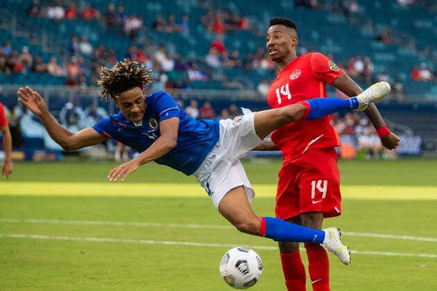 Football, CONCACAF Gold Cup, Haiti - Canada