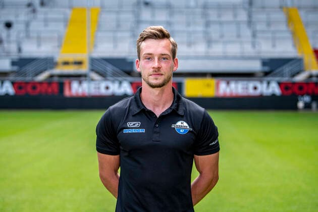 Athletic trainer Johannes Thienel SC Paderborn 07 2 BL, portrait date 2021 2022 Copyright: xDavidxInderliedx
