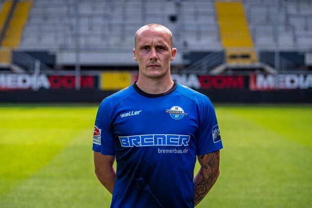Sven Michel SC Paderborn 07 2 BL, portrait date 2021 2022 Copyright: xDavidxInderliedx