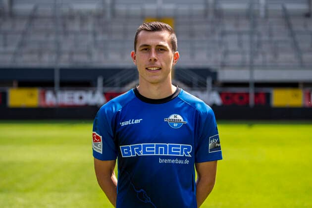 Ron Schallenberg SC Paderborn 07 2 BL, portrait date 2021 2022 Copyright: xDavidxInderliedx