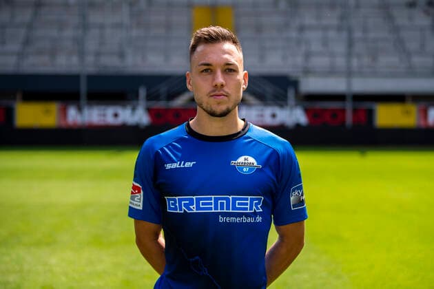 Julian Justvan SC Paderborn 07 2 BL, port date 2021 2022 Copyright: xDavidxInderliedx