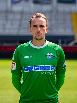 Leopold Zingerle SC Paderborn 07 2 BL, portrait date 2021 2022 Copyright: xDavidxInderliedx