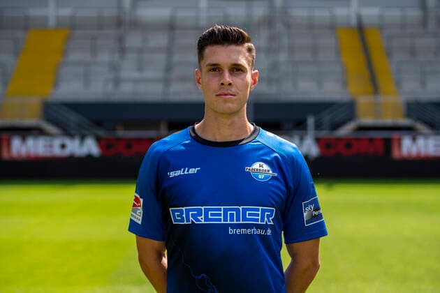 John Iredale SC Paderborn 07 2 BL, portrait date 2021 2022 Copyright: xDavidxInderliedx