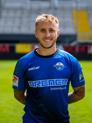 Luca Marseiler SC Paderborn 07 2 BL, portrait date 2021 2022 Copyright: xDavidxInderliedx