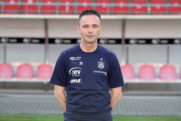 Teampraesentation Zwickau 15 07 2021 Team manager Jens Schubert FSV Zwickau, 3 Liga, Porträttermin 2021 2022 , Zwickau, 15 07 2021, Stadium Zwickau, Football ,
