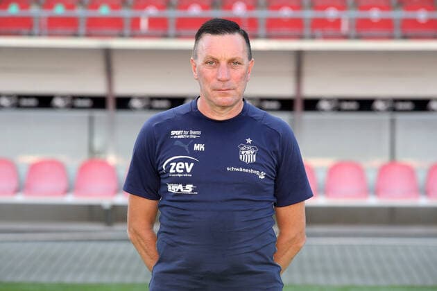 Teampraesentation Zwickau 15 07 2021 Team manager Mario Kallisch FSV Zwickau, 3 Liga, Porträttermin 2021 2022 , Zwickau, 15 07 2021, Stadium Zwickau, Football ,