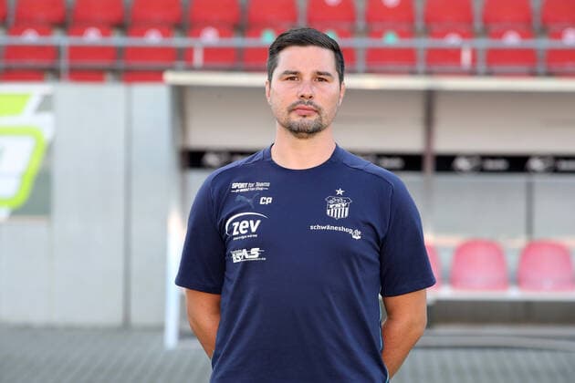 Teampraesentation Zwickau 15 07 2021 Physiotherapist Christian Puschmann FSV Zwickau, 3 Liga, Porträttermin 2021 2022 , Zwickau, 15 07 2021, Stadium Zwickau, Football ,