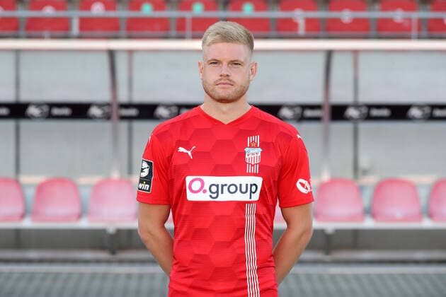 Teampraesentation Zwickau 15 07 2021 Lars Lokotsch 9, Zwickau FSV Zwickau, 3 Liga, Porträttermin 2021 2022 , Zwickau, 15 07 2021, Stadium Zwickau, Football ,