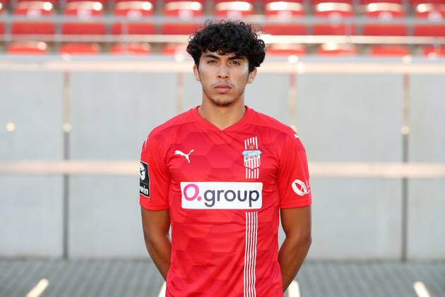 Teampraesentation Zwickau 15 07 2021 Johan Gomez 18, Zwickau FSV Zwickau, 3 Liga, Porträttermin 2021 2022 , Zwickau, 15 07 2021, Stadium Zwickau, Football ,
