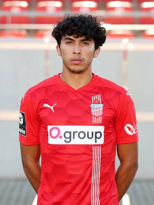 Teampraesentation Zwickau 15 07 2021 Johan Gomez 18, Zwickau FSV Zwickau, 3 Liga, Porträttermin 2021 2022 , Zwickau, 15 07 2021, Stadium Zwickau, Football ,
