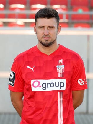 Teampraesentation Zwickau 15 07 2021 Davy Frick 19, Zwickau FSV Zwickau, 3 Liga, Porträttermin 2021 2022 , Zwickau, 15 07 2021, Stadium Zwickau, Football ,