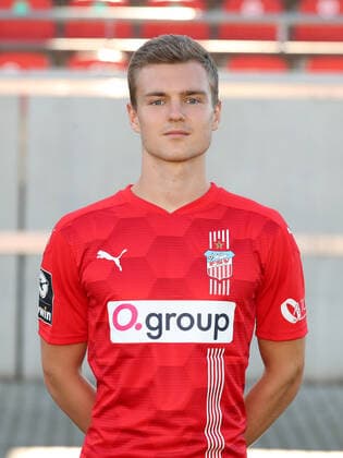 Teampraesentation Zwickau 15 07 2021 Luca Horn 20, Zwickau FSV Zwickau, 3 Liga, Porträttermin 2021 2022 , Zwickau, 15 07 2021, Stadium Zwickau, Football ,