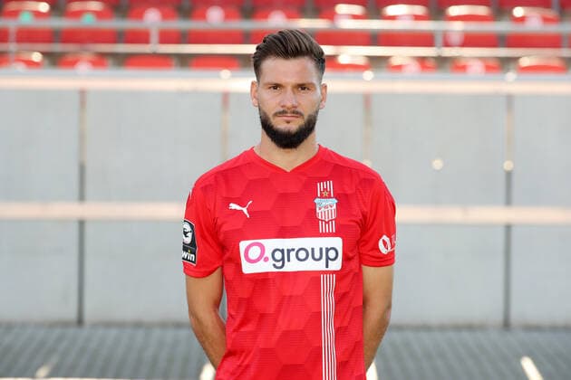 Teampraesentation Zwickau 15 07 2021 Marco Schikora 21, Zwickau FSV Zwickau, 3 Liga, Porträttermin 2021 2022 , Zwickau, 15 07 2021, Stadium Zwickau, Football ,