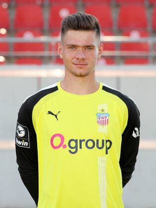 Teampraesentation Zwickau 15 07 2021 Goalkeeper Max Sprang 26, Zwickau FSV Zwickau, 3 Liga, Porträttermin 2021 2022 , Zwickau, 15 07 2021, Stadium Zwickau, Football ,