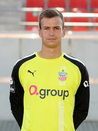 Teampraesentation Zwickau 15 07 2021 Goalkeeper Matti Kamenz 29, Zwickau FSV Zwickau, 3 Liga, Porträttermin 2021 2022 , Zwickau, 15 07 2021, Stadium Zwickau, Football ,