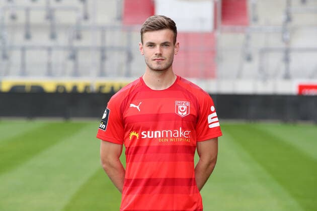 Teampraesentation Halle 15 07 2021 Tom Zimmerschied 30, Halle Hallescher FC, 3 Liga, Porträttermin 2021 2022 , Halle, 15 07 2021, Leuna Chemie Stadion, Fussball ,