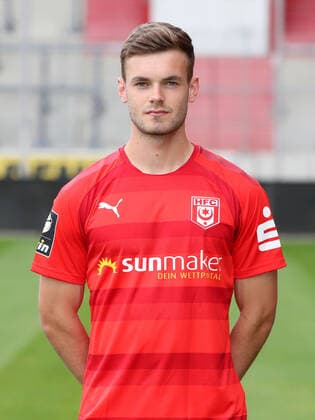 Teampraesentation Halle 15 07 2021 Tom Zimmerschied 30, Halle Hallescher FC, 3 Liga, Porträttermin 2021 2022 , Halle, 15 07 2021, Leuna Chemie Stadion, Fussball ,