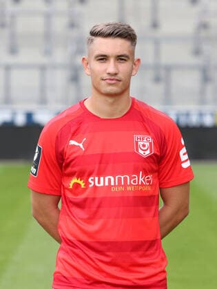 Teampraesentation Halle 15 07 2021 Julian Guttau 24, Halle Hallescher FC, 3 Liga, Porträttermin 2021 2022 , Halle, 15 07 2021, Leuna Chemie Stadion, Football ,
