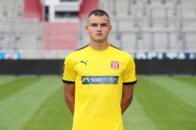 Teampraesentation Halle 15 07 2021 Goalkeeper Tim Schreiber 18, Halle Hallescher FC, 3 Liga, Porträttermin 2021 2022 , Halle, 15 07 2021, Leuna Chemie Stadion, Football ,