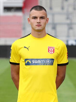 Teampraesentation Halle 15 07 2021 Goalkeeper Tim Schreiber 18, Halle Hallescher FC, 3 Liga, Porträttermin 2021 2022 , Halle, 15 07 2021, Leuna Chemie Stadion, Football ,