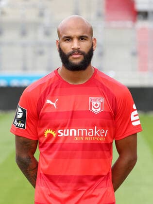 Teampraesentation Halle 15 07 2021 Terrence Boyd 13, Halle Hallescher FC, 3 Liga, Porträttermin 2021 2022 , Halle, 15 07 2021, Leuna Chemie Stadion, Football ,
