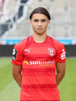 Teampraesentation Halle 15 07 2021 Jan Shcherbakovski 11, Halle Hallescher FC, 3 Liga, Porträttermin 2021 2022 , Halle, 15 07 2021, Leuna Chemie Stadion, Football ,