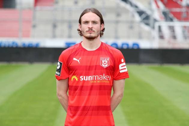 Teampraesentation Halle 15 07 2021 Niklas Kastenhofer 3, Halle Hallescher FC, 3 Liga, Porträttermin 2021 2022 , Halle, 15 07 2021, Leuna Chemie Stadion, Football ,