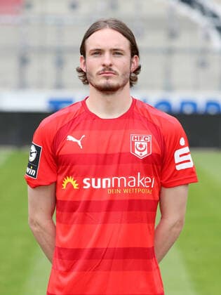 Teampraesentation Halle 15 07 2021 Niklas Kastenhofer 3, Halle Hallescher FC, 3 Liga, Porträttermin 2021 2022 , Halle, 15 07 2021, Leuna Chemie Stadion, Football ,