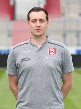 Teampraesentation Halle 15 07 2021 Physiotherapist Florian Thiele Hallescher FC, 3 Liga, Porträttermin 2021 2022 , Halle, 15 07 2021, Leuna Chemie Stadion, Football ,