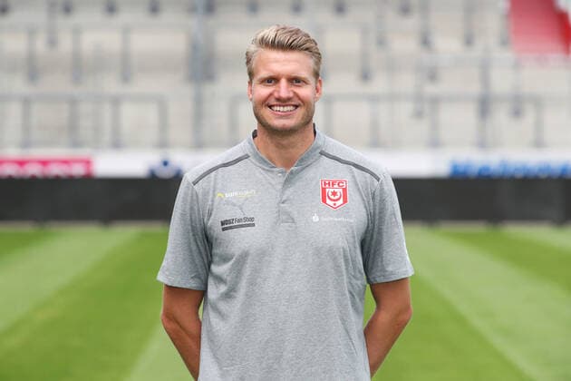 Teampraesentation Halle 15 07 2021 Goalkeeper coach Marian Unger Hallescher FC, 3 Liga, Porträttermin 2021 2022 , Halle, 15 07 2021, Leuna Chemie Stadion, Fussball ,