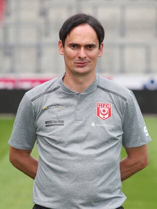 Teampraesentation Halle 15 07 2021 Coach Florian Schnorrenberg Hallescher FC, 3 Liga, Porträttermin 2021 2022 , Halle, 15 07 2021, Leuna Chemie Stadion, Football ,