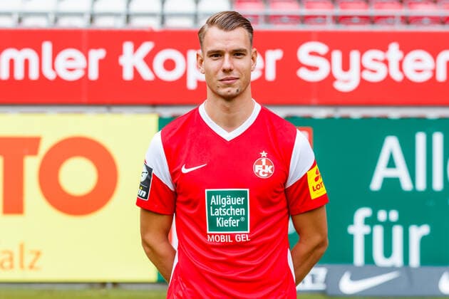 Marvin Senger 1 FC Kaiserslautern , portrait appointment, 1 FC Kaiserslautern, Football, 3 Bundesliga, 15 07 2021 portrait appointment, 1 FC Kaiserslautern, Football, 3 Bundesliga, 15 07 2021 Kaiserslautern Copyright: xEibner-Pressefoto AlexanderxNeisx