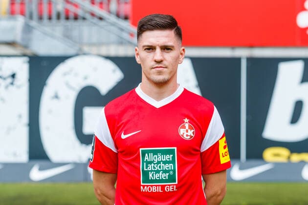 Dominik Schad 1 FC Kaiserslautern , portrait appointment, 1 FC Kaiserslautern, Football, 3 Bundesliga, 15 07 2021 portrait appointment, 1 FC Kaiserslautern, Football, 3 Bundesliga, 15 07 2021 Kaiserslautern Copyright: xEibner-Pressefoto AlexanderxNeisx