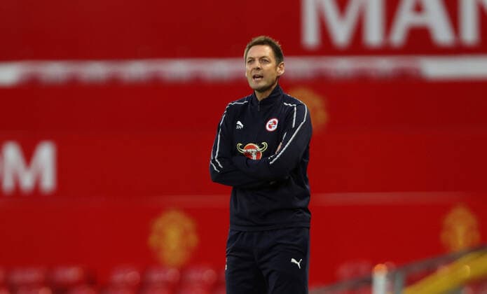 Mandatory Credit: Photo by JASONPIX Shutterstock (10015214a) Scott Marshall, Manager of Reading U23s with take charge of the first team duties after Paul Clement was Sacked today. Scott Marshall - Reading FC, Football, Madejski Stadium, Berkshire, UK. 6 DEC 2018 EDITORIAL USE ONLY No use with unauthorised audio, video, data, fixture lists (outside the EU), club league logos or live services. Online in-match use limited to 45 images (+15 in extra time). No use to emulate moving images. No use in betting, games or single club league player publications services. Scott Marshall - Reading FC, Football, Madejski Stadium, Berkshire, UK. 6 DEC 2018 EDITORIAL USE ONLY No use with unauthorised audio, video, data, fixture lists (outside the EU), club league logos or live services. Online in-match use limited to 45 images (+15 in extra time). No use to emulate moving images. No use in betting, games or  Copyright: xJASONPIX Shutterstockx 10015214a