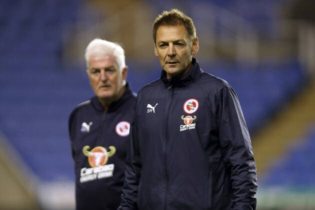 Mandatory Credit: Photo by JASONPIX Shutterstock (10015215d) Scott Marshall, Manager of Reading U23s with take charge of the first team duties after Paul Clement was Sacked today. Reading PL2 v Sparta Prague U23 - Premier League International Cup, Football, Madejski Stadium, Berkshire, UK. 24 OCT 2018 EDITORIAL USE ONLY No use with unauthorised audio, video, data, fixture lists (outside the EU), club league logos or live services. Online in-match use limited to 45 images (+15 in extra time). No use to emulate moving images. No use in betting, games or single club league player publications services. Reading PL2 v Sparta Prague U23 - Premier League International Cup, Football, Madejski Stadium, Berkshire, UK. 24 OCT 2018 EDITORIAL USE ONLY No use with unauthorised audio, video, data, fixture lists (outside the EU), club league logos or live services. Online in-match use limited to 45 images (+15 in extra time). No use to emulate moving images. No use in betting, games or  Copyright: xJASONPIX Shutterstockx 10015215d