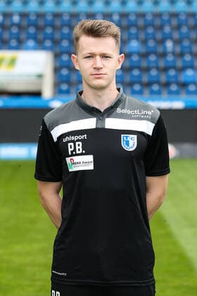 Physiotherapist Philipp Brix 1 FC Magdeburg 3 Liga 2021 2022 official photo session 1 FC Magdeburg at the MDCC Arena in Magdeburg Germany, Football, Men,GER,15 07 2021 Pressebuero Schroedter