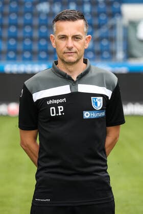 Team doctor Oliver Poranzke 1 FC Magdeburg 3 Liga 2021 2022 official photo session 1 FC Magdeburg at the MDCC Arena in Magdeburg Germany, Football, Men,GER,15 07 2021 Pressebuero Schroedter