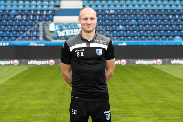 Co coach Silvio Bankert 1 FC Magdeburg 3 Liga 2021 2022 official photo session 1 FC Magdeburg at the MDCC Arena in Magdeburg Germany, Football, Men,GER,15 07 2021 Pressebuero Schroedter